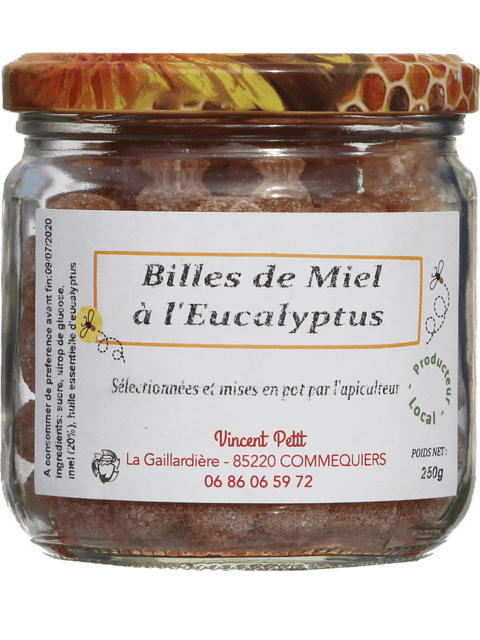 petite photo Billes de miel à l'Eucalyptus