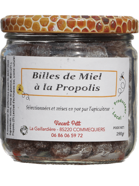 petite photo Billes de miel à la Propolis